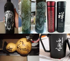 白城通榆县酒瓶葫芦工艺品激光雕刻机